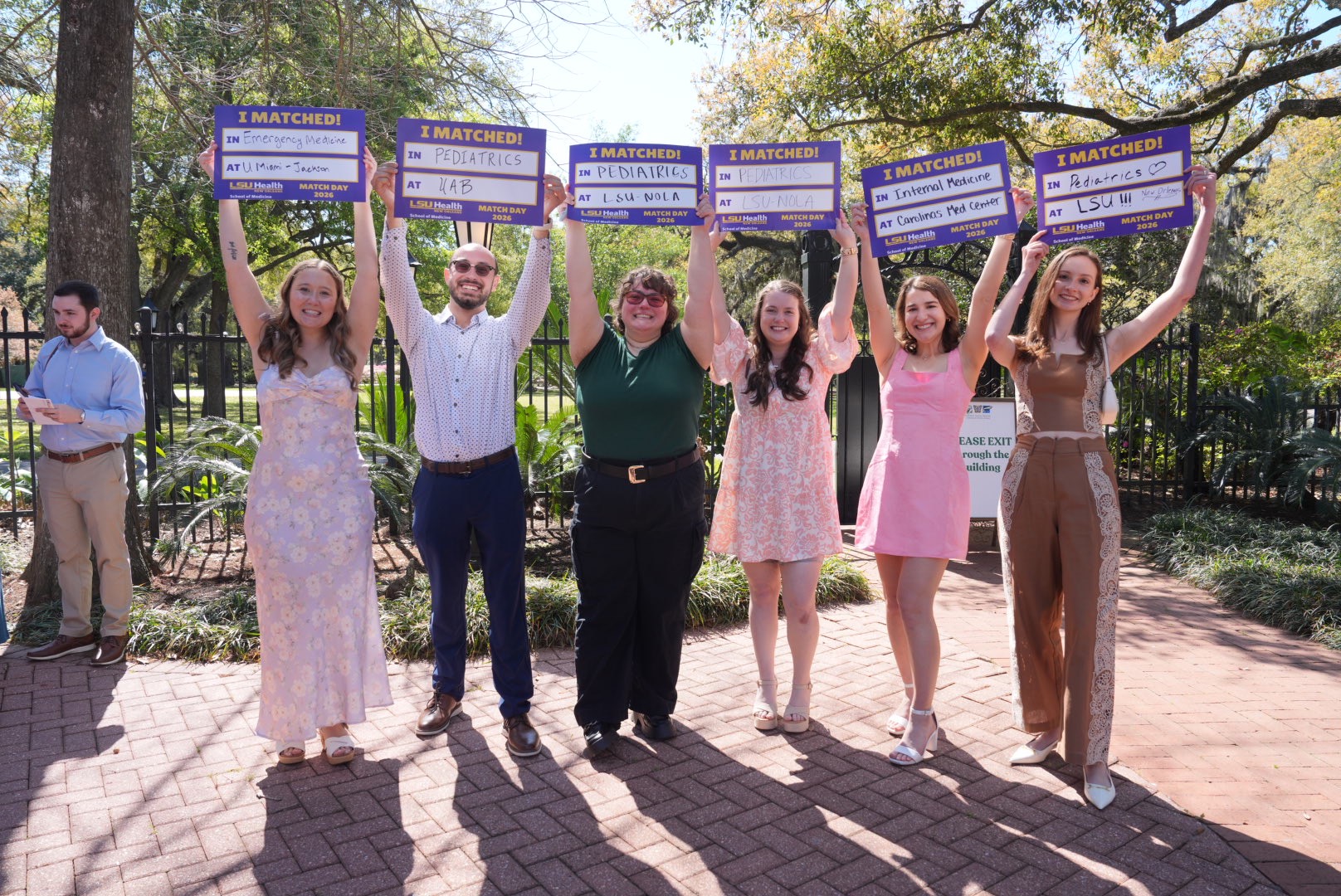 LSU Health students celebrate Match Day