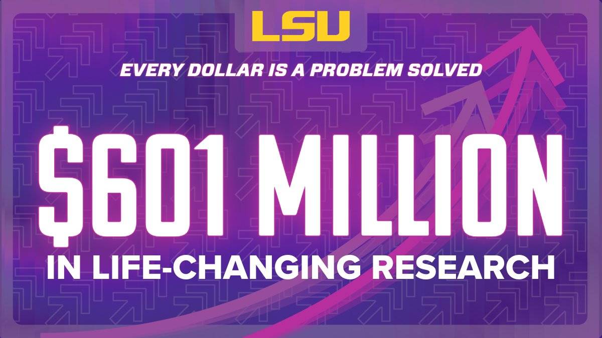 $601 million dollars in life-changing research