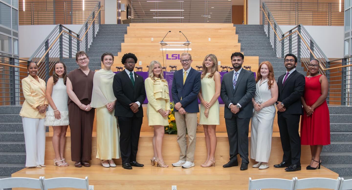 Group of 12 students honored as part of the Tiger Twelve Group of 12 students honored as part of the Tiger Twelve