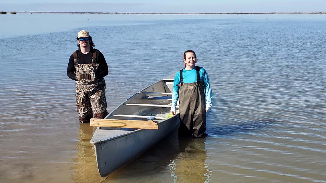 LSU Researchers on Wax Lake