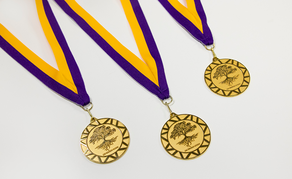 group of medals