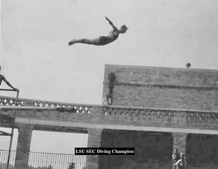 Ben Wax Diving at Field House