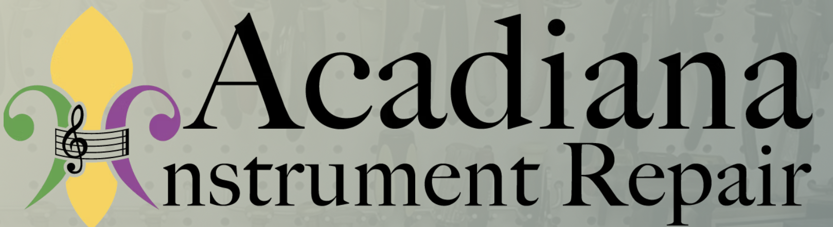 acadiana instrument repair logo