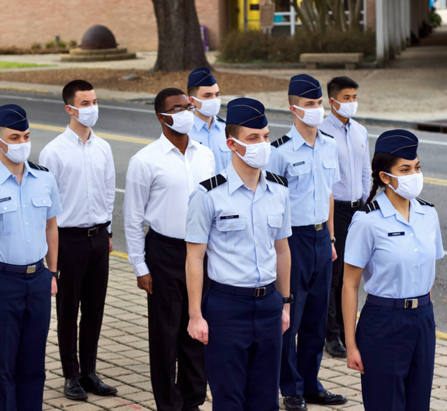 Cadets Marching