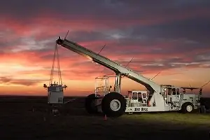 crane outdoors
