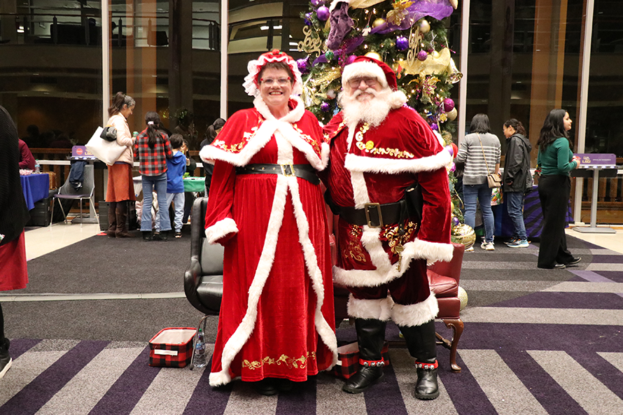 Santa and Mrs. Claus